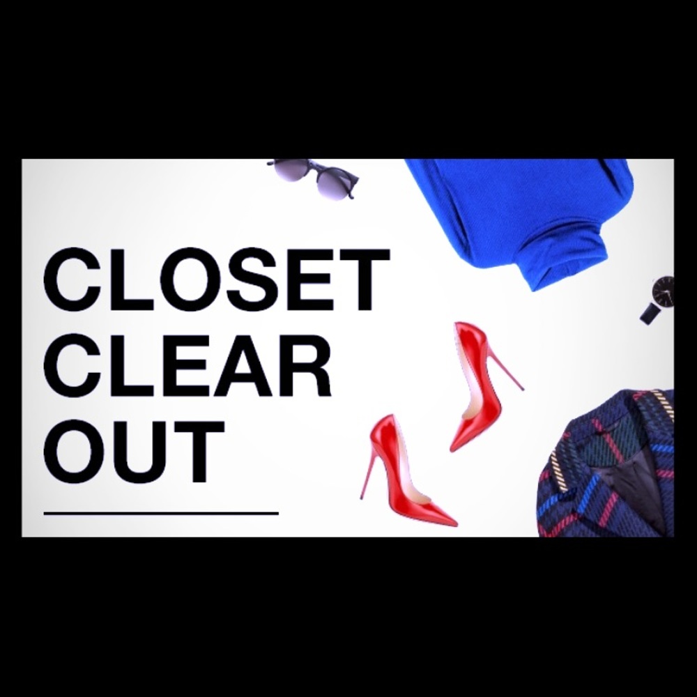 Need To Clear Out My Closet